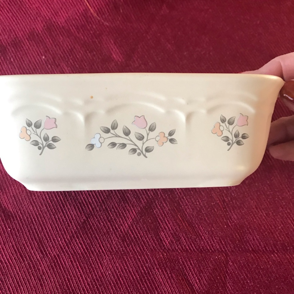 Pfaltzgraff Remembrance mini loaf pan